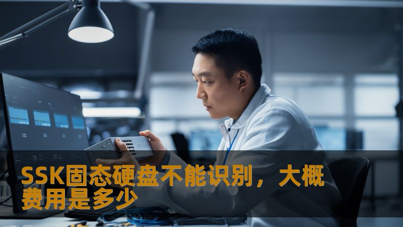 SSK固态硬盘不能识别，大概费用是多少