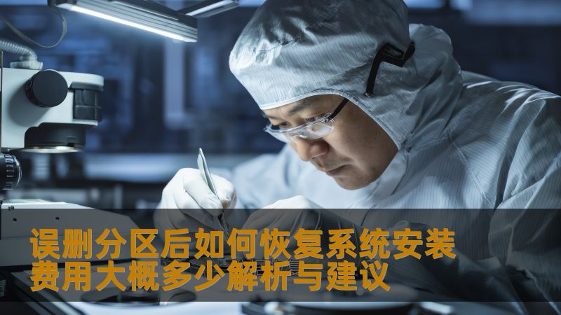 误删分区后如何恢复系统安装费用大概多少解析与建议