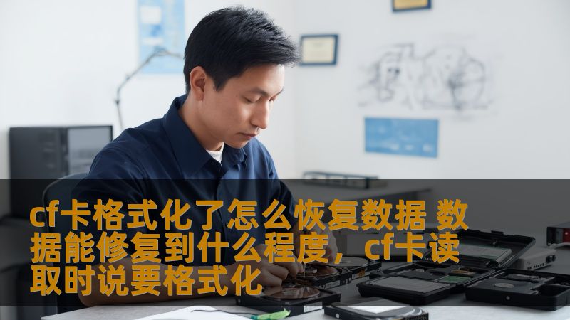 本文将深入探讨CF卡格式化后的数据恢复方法，以及数据能修复到什么程度，帮助你在重要数据丢失时找到最佳的恢复方案。