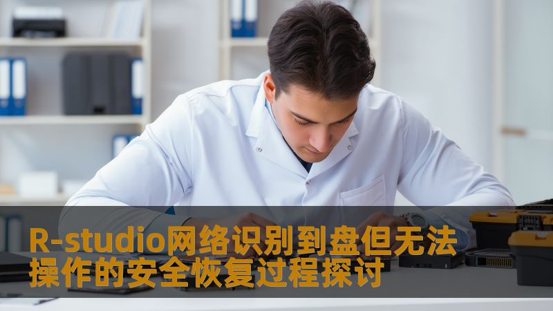 探讨R-studio网络识别到盘但无法操作的安全恢复过程，帮助用户解决数据恢复问题。