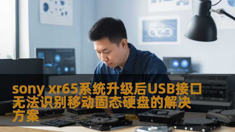 sony xr65系统升级后USB接口无法识别移动固态硬盘的解决方案
