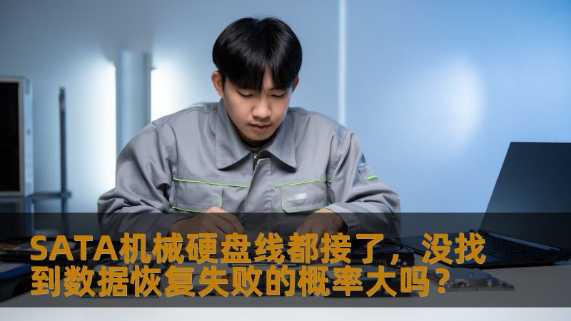 SATA机械硬盘线都接了，没找到数据恢复失败的概率大吗？