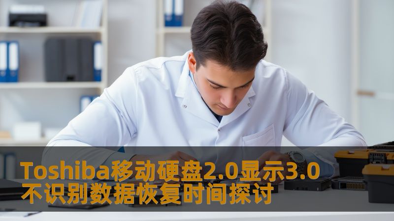 探讨Toshiba移动硬盘2.0显示3.0不识别的原因及数据恢复时间，提供详细解决方案和实际案例。