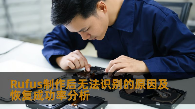 Rufus制作后无法识别的原因及恢复成功率分析