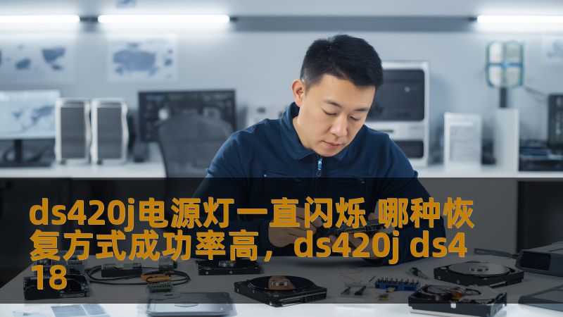 ds420j电源灯一直闪烁 哪种恢复方式成功率高，ds420j ds418