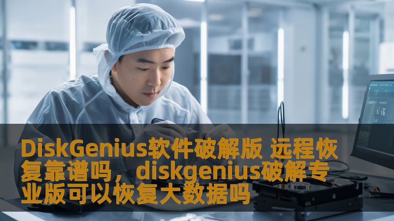 DiskGenius软件破解版 远程恢复靠谱吗，diskgenius破解专业版可以恢复大数据吗