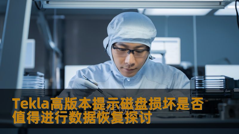 Tekla高版本提示磁盘损坏是否值得进行数据恢复探讨