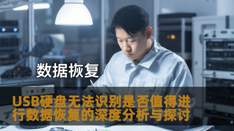 USB硬盘无法识别是否值得进行数据恢复的深度分析与探讨
