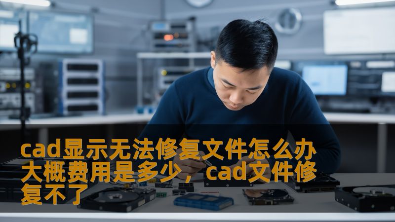 cad显示无法修复文件怎么办 大概费用是多少，cad文件修复不了