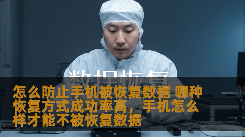 怎么防止手机被恢复数据 哪种恢复方式成功率高，手机怎么样才能不被恢复数据