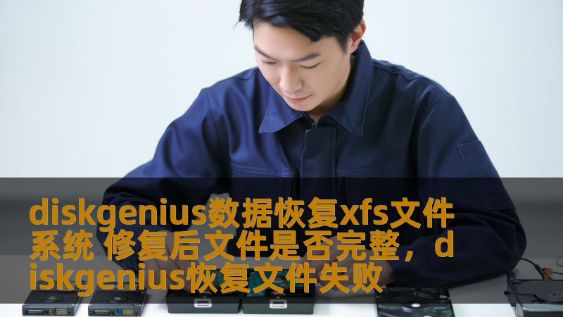 diskgenius数据恢复xfs文件系统 修复后文件是否完整，diskgenius恢复文件失败