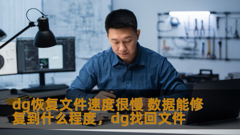dg恢复文件速度很慢 数据能修复到什么程度，dg找回文件