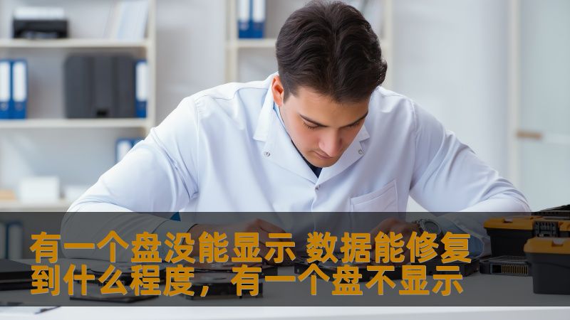 有一个盘没能显示 数据能修复到什么程度，有一个盘不显示