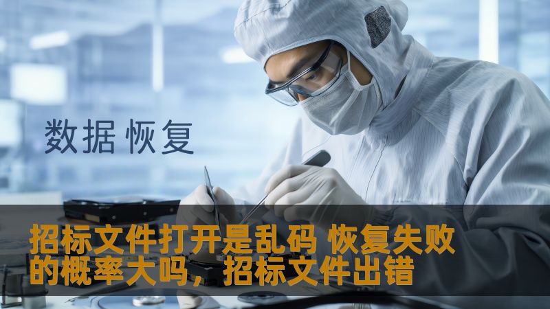 招标文件打开是乱码 恢复失败的概率大吗，招标文件出错