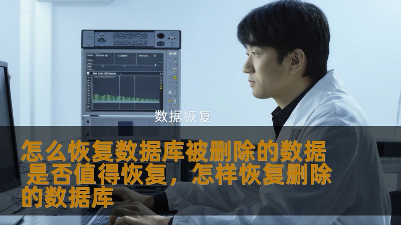 怎么恢复数据库被删除的数据 是否值得恢复，怎样恢复删除的数据库