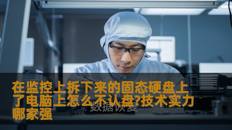 在监控上拆下来的固态硬盘上了电脑上怎么不认盘?技术实力哪家强