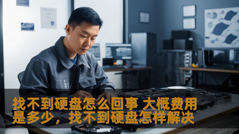 找不到硬盘怎么回事 大概费用是多少，找不到硬盘怎样解决