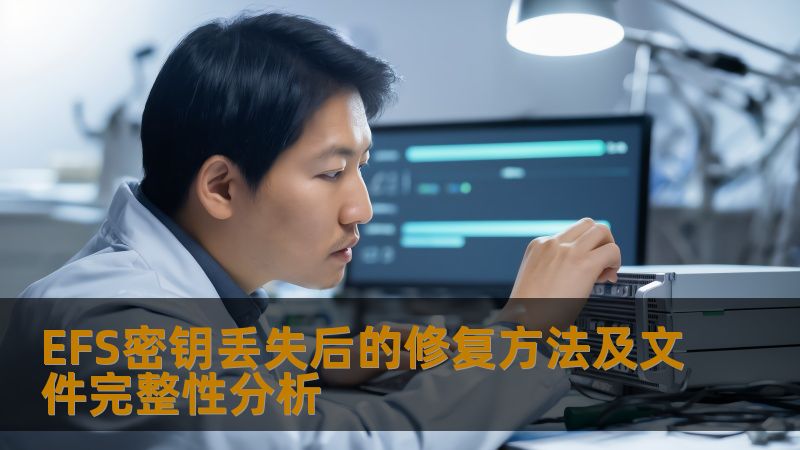 EFS密钥丢失后的修复方法及文件完整性分析