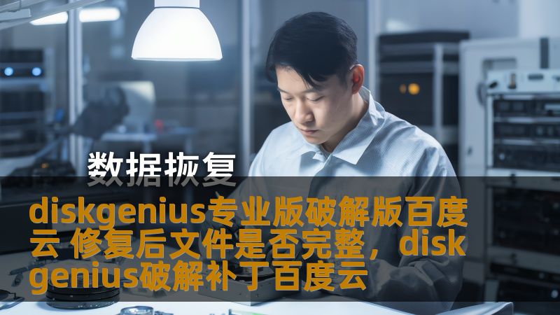 diskgenius专业版破解版百度云 修复后文件是否完整，diskgenius破解补丁百度云