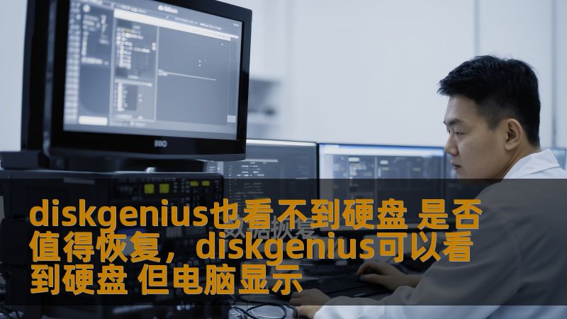 如果你遇到DiskGenius无法识别硬盘的情况，是否需要尝试数据恢复？本文将为你提供详细的分析，帮助你做出最合适的决策。