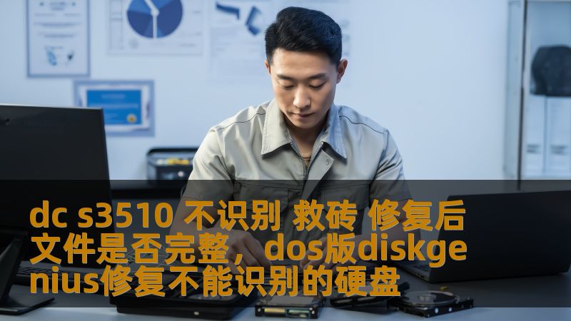 dc s3510 不识别 救砖 修复后文件是否完整，dos版diskgenius修复不能识别的硬盘