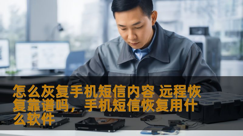 怎么灰复手机短信内容 远程恢复靠谱吗，手机短信恢复用什么软件