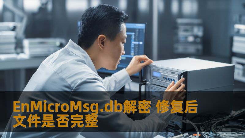 EnMicroMsg.db解密 修复后文件是否完整 EnMicroMsg.db解密 修复后文件是否完整