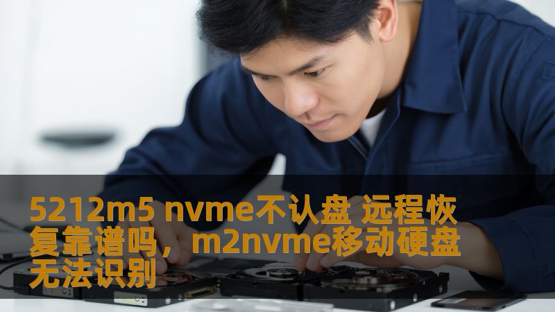 5212M5NVMe固态硬盘不认盘的问题困扰着许多用户，尤其是在数据丢失的情况下。本文将探讨5212M5NVMe硬盘不认盘的原因，并分析远程恢复是否是解决问题的可靠途径。