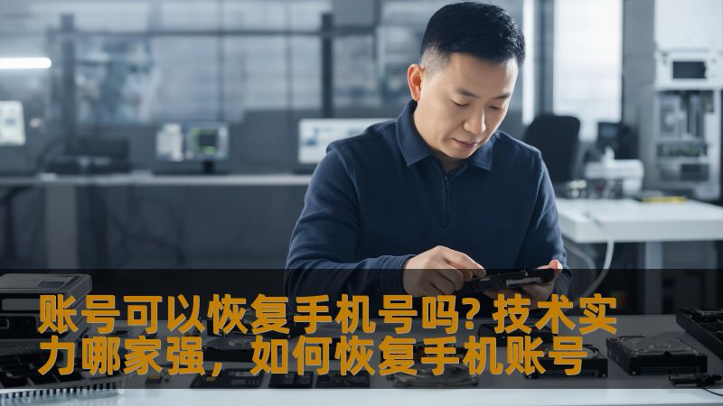 账号可以恢复手机号吗? 技术实力哪家强,如何恢复手机账号 账号可以恢复手机号吗? 技术实力哪家强,如何恢复手机账号