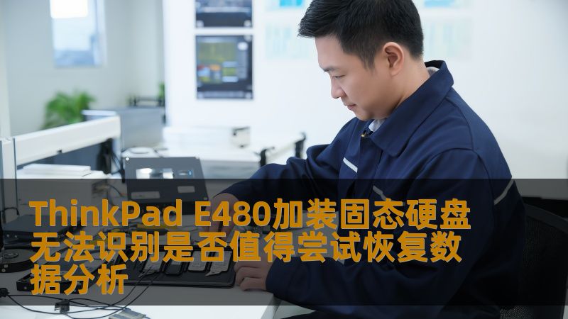 ThinkPad E480加装固态硬盘无法识别是否值得尝试恢复数据分析