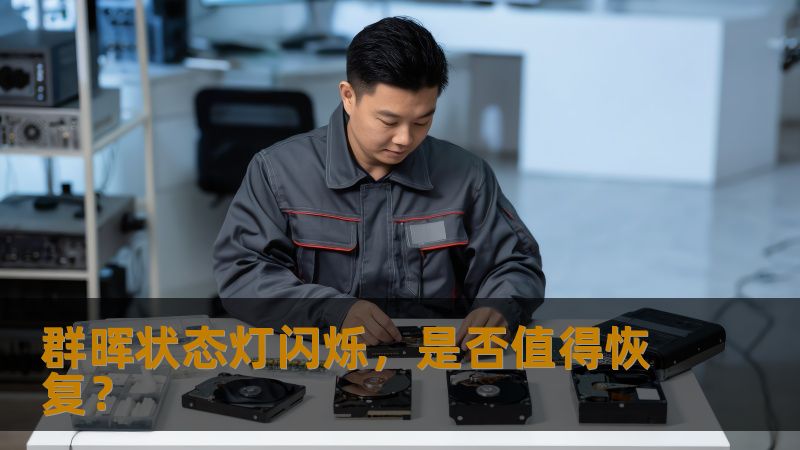 群晖状态灯闪烁，是否值得恢复？