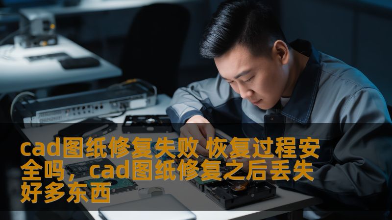 cad图纸修复失败 恢复过程安全吗，cad图纸修复之后丢失好多东西