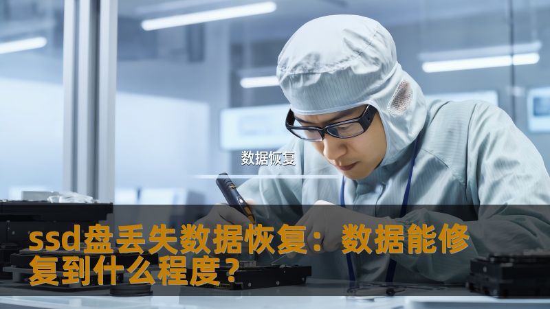ssd盘丢失数据恢复：数据能修复到什么程度？