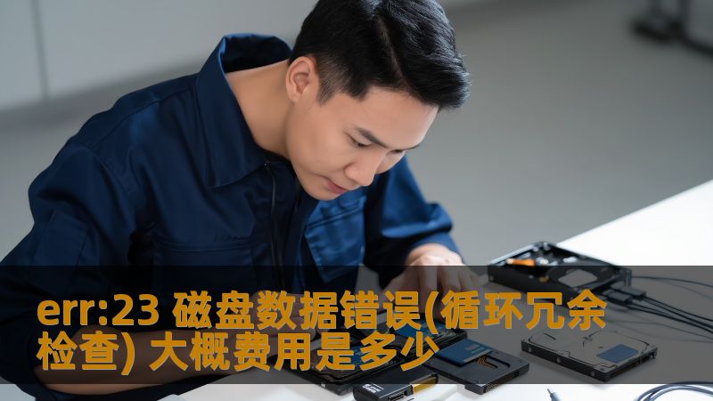 err:23 磁盘数据错误(循环冗余检查) 大概费用是多少