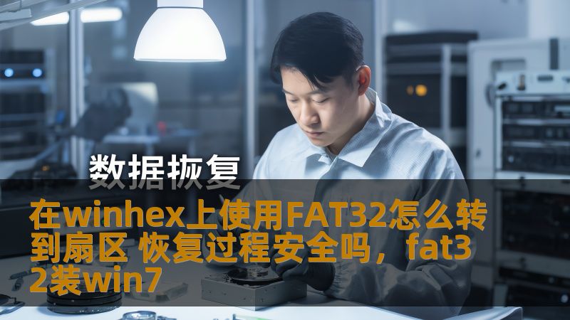 在winhex上使用FAT32怎么转到扇区 恢复过程安全吗，fat32装win7