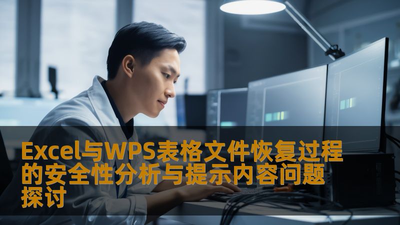 Excel与WPS表格文件恢复过程的安全性分析与提示内容问题探讨 Excel与WPS表格文件恢复过程的安全性分析与提示内容问题探讨