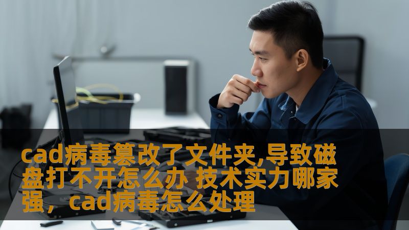本文为您分析了CAD病毒如何篡改文件夹并导致磁盘无法打开的情况，探讨了常见的解决方案，以及如何选择具有强大技术实力的公司来帮助您解决这一难题。