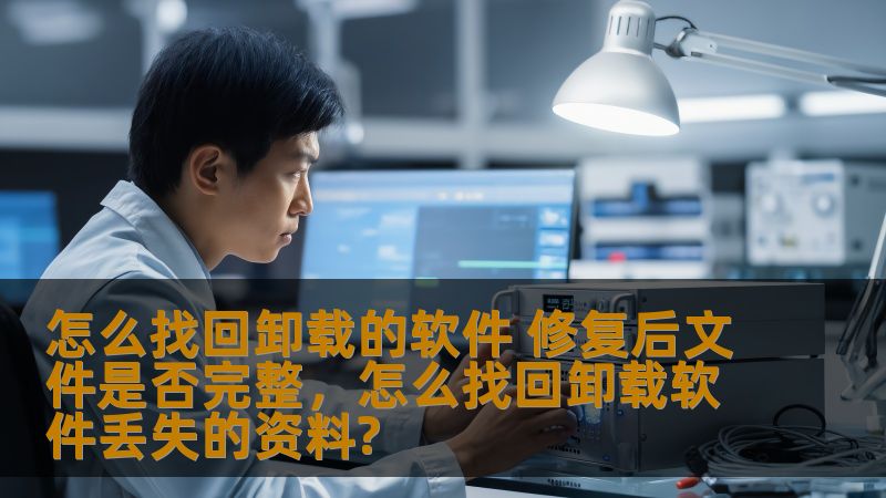 本文将深入探讨如何找回被误删或卸载的软件，并分析在修复后文件是否能够完整恢复的相关问题，帮助你解决常见的电脑软件丢失及文件损坏问题。