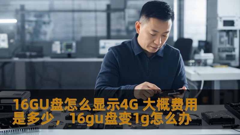 16GU盘怎么显示4G 大概费用是多少,16gu盘变1g怎么办 16GU盘怎么显示4G 大概费用是多少,16gu盘变1g怎么办