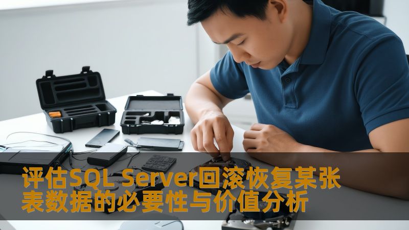评估SQL Server回滚恢复某张表数据的必要性与价值分析，深入探讨常见故障及恢复操作，提供实战案例与解决方案。