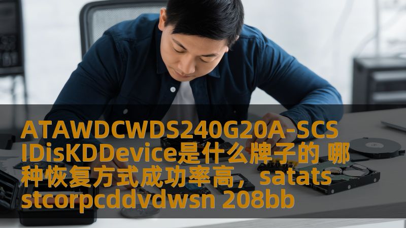 ATAWDCWDS240G20A-SCSIDisKDDevice是什么牌子的 哪种恢复方式成功率高，satatsstcorpcddvdwsn 208bb