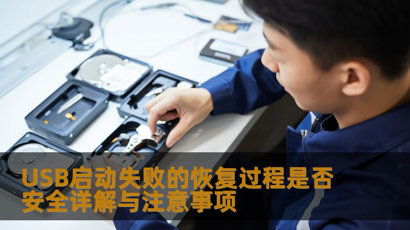 本文详细探讨USB启动失败的恢复过程是否安全，并提供相关注意事项，帮助用户有效解决启动问题。