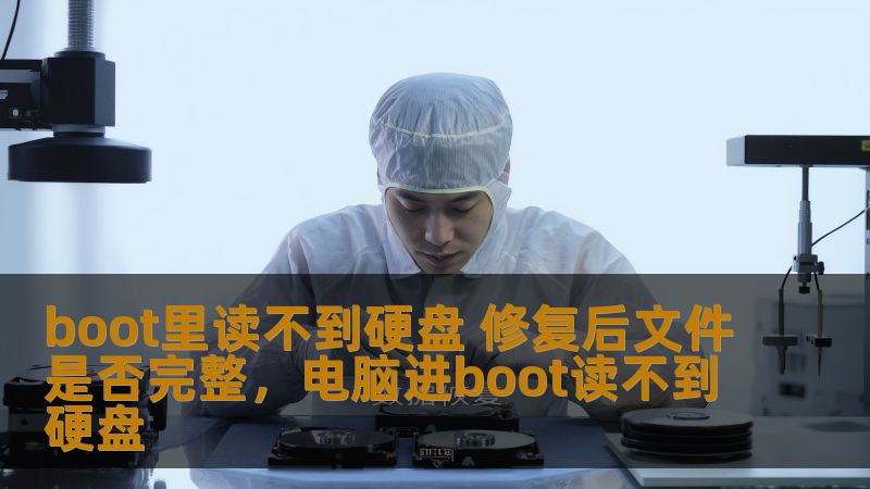 boot里读不到硬盘 修复后文件是否完整，电脑进boot读不到硬盘
