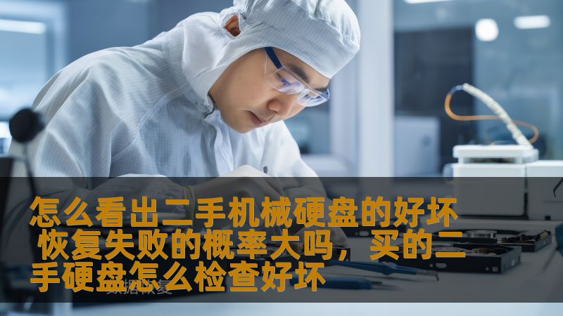 怎么看出二手机械硬盘的好坏 恢复失败的概率大吗，买的二手硬盘怎么检查好坏
