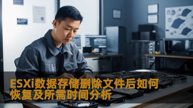 ESXi数据存储删除文件后如何恢复及所需时间分析