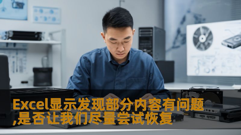 Excel显示发现部分内容有问题,是否让我们尽量尝试恢复