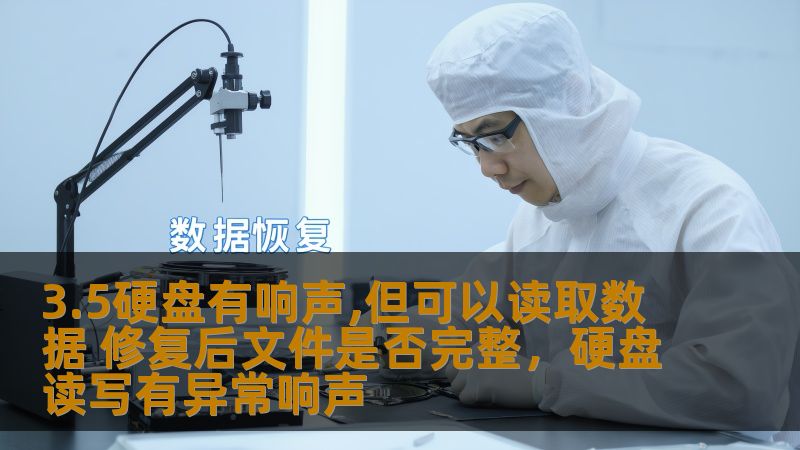 3.5硬盘有响声,但可以读取数据 修复后文件是否完整,硬盘读写有异常响声 3.5硬盘有响声,但可以读取数据 修复后文件是否完整,硬盘读写有异常响声
