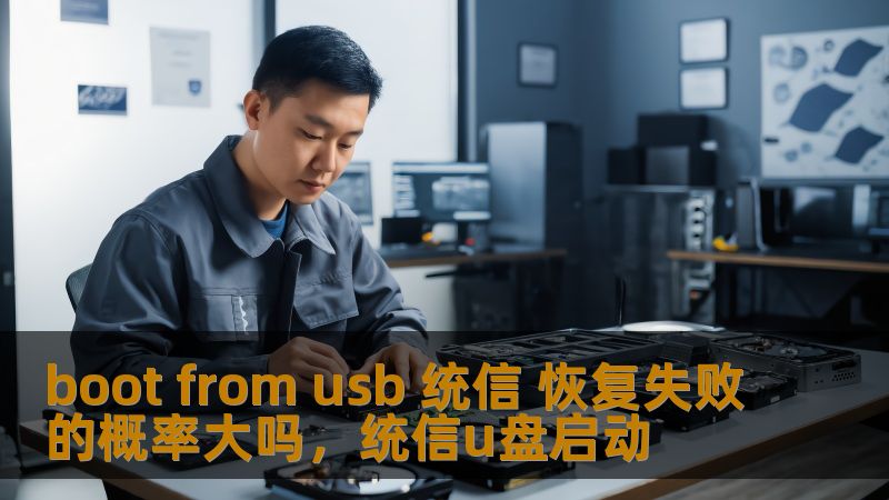 在进行统信操作系统恢复时，使用“BootfromUSB”方式作为恢复手段，很多用户都希望能顺利恢复系统，但也有用户担心失败的可能性。那么，统信恢复失败的概率究竟大吗？本文将为您详细分析使用USB启动恢复统信的优缺点，并探讨如何最大程度降低失败的概率，确保系统恢复的顺利进行。