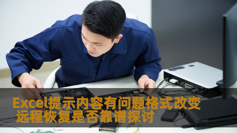 探讨Excel提示内容有问题格式改变的原因及远程恢复的可靠性，提供详细操作方法与真实案例分析。