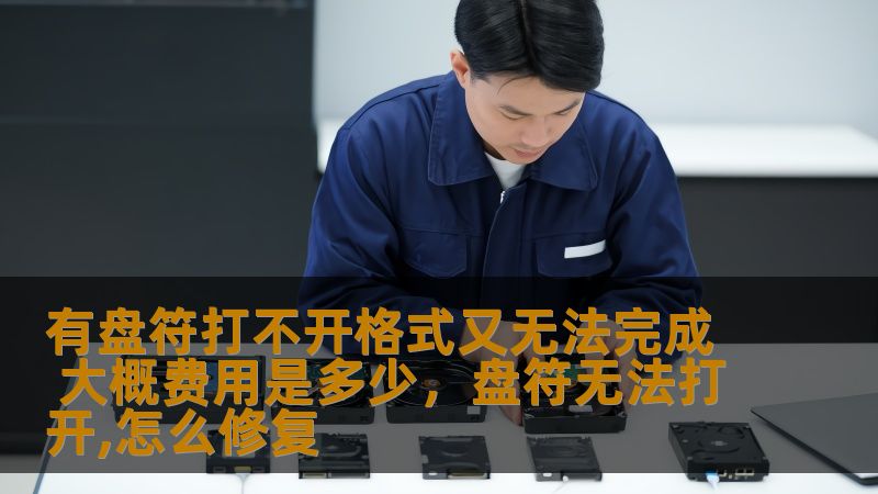 有盘符打不开格式又无法完成 大概费用是多少，盘符无法打开,怎么修复